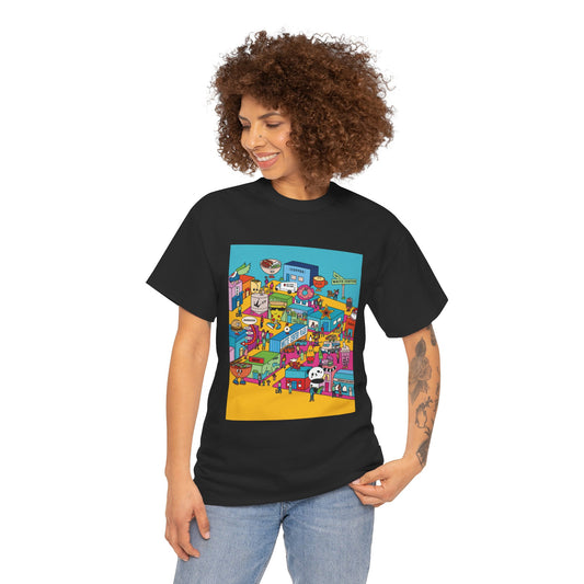 White Center Plaza Unisex Heavy Cotton Tee